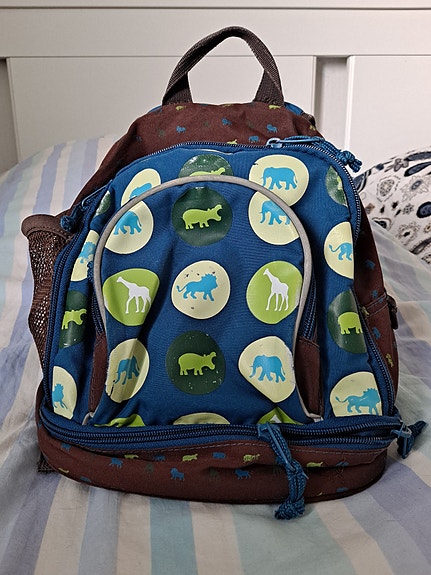 Lässig taaperon reppu