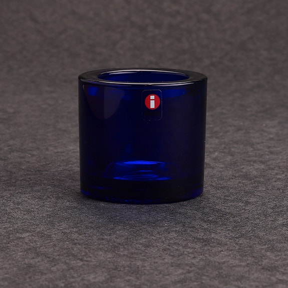 Iittala kivi tuikku koboltinsininen