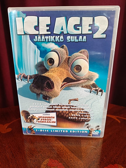 Ice Age 2 Jäätikkö sulaa tupla DVD