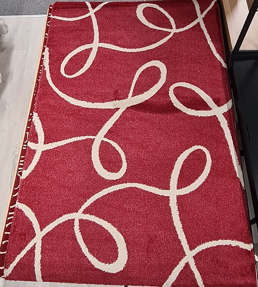 ACE, punainen nukkamatto, 160x240 cm