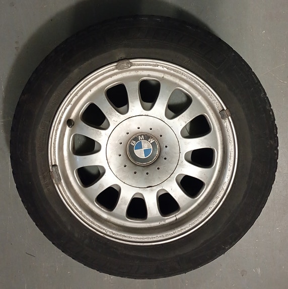 BMW original vanteet alumiini 5-sarja