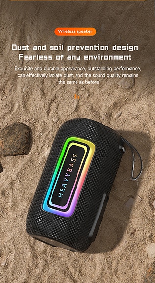 BASS-11 Langaton Bluetooth-kaiutin, 20W, Ulko- ja sisäkäyttöön, RGB