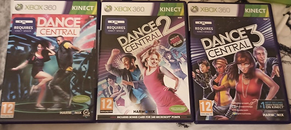 Xbox 360 Dance central pelejä