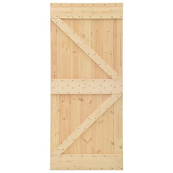 vidaXL Ovi 80x210 cm täysi mänty(sku289107