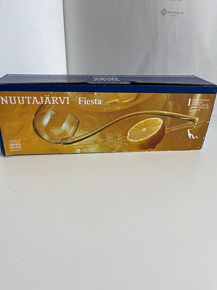 Arabia Nuutajärvi Fiesta Boolikauha. Voidaan postittaa