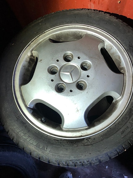 MB Oem alut 5x112 kesä Misukka 195/50-15 hyvät h.200e