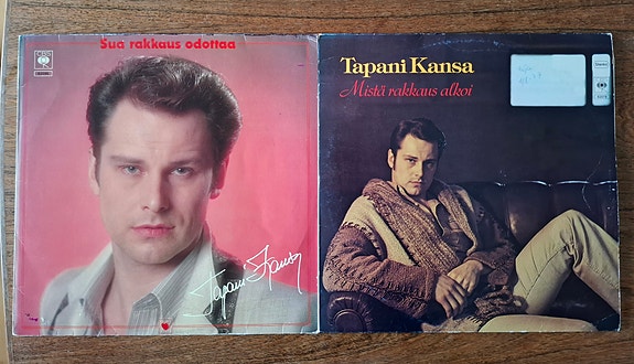 LP- levyt 70-90 luvuilta, Tapani Kansan LP:t 70-l alkaen & suomalaista poppia