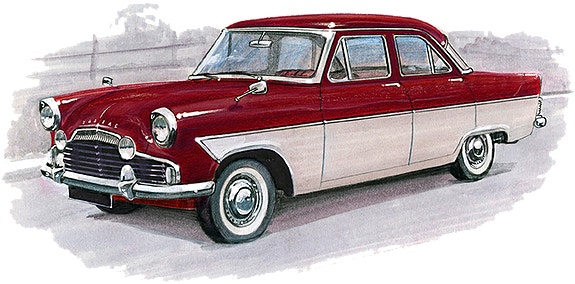 Ford Consul & Zephyr & Zodiac omistajankäsikirjat 1953-1967