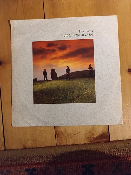 Bee Gees 7" You win again/ Backtafunk