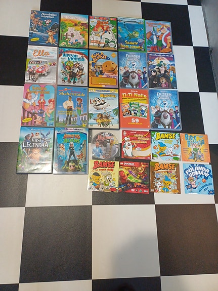 Lasten  dvd