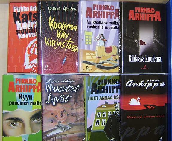 Pirkko Arhippa - dekkareita