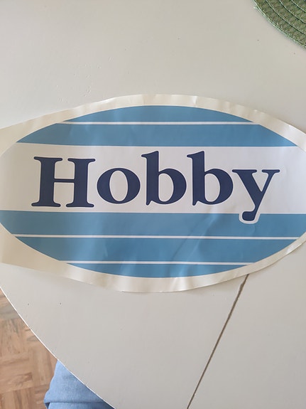 Hobby excellent tarra, vaalean sininen