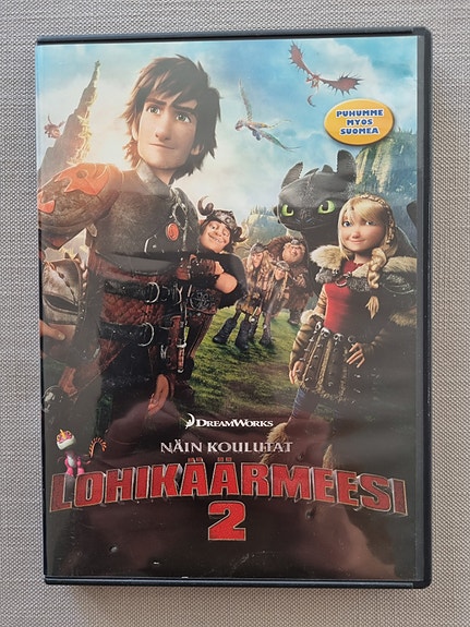 DVD Näin koulutat lohikäärmeesi 2