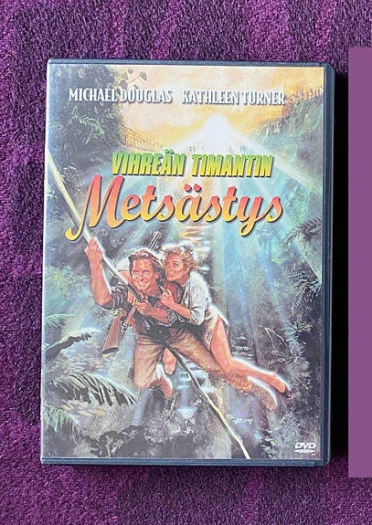 Vihreän timantin metsästys DVD Michael Douglas