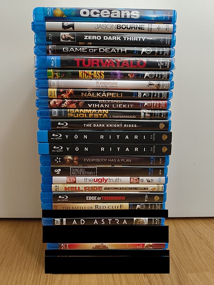 Vitosen blu-ray elokuvia ja tv-sarjoja