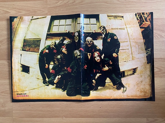 Slipknot / Cyan Kicks / Teräsbetoni / Private Line juliste