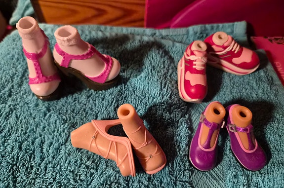 Bratz-nuken kengät x4