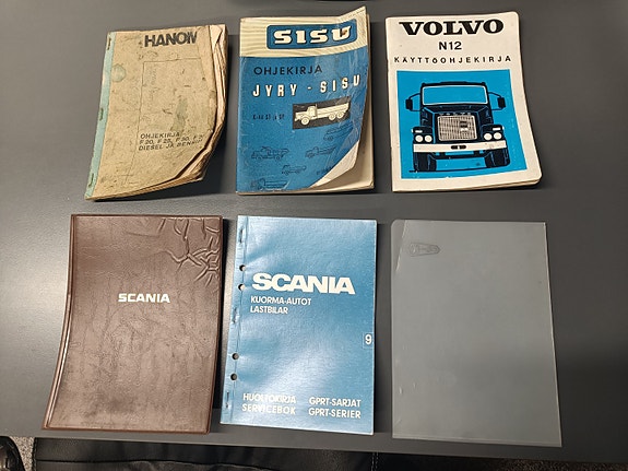Kuorma-autojen kirjallisuutta 50-80 luvulta
