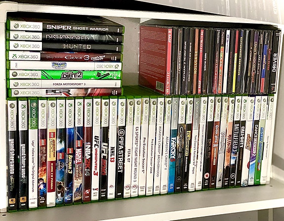 Xbox 360 pelejä