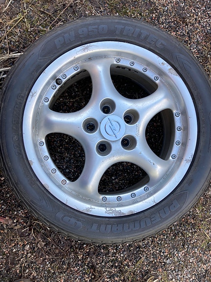Opel alut 5x110 kesärenkaat 205/45-16  hyvät