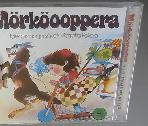 Mörköooppera - Ohjaajan kirja (nidottu, 1982) sekä cd-levy