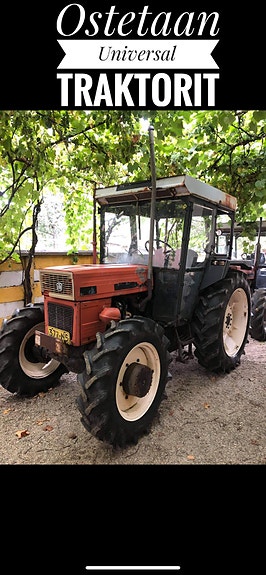 Ostetaan traktori universal Fiat