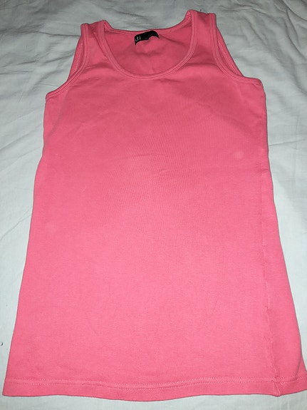 Pinkki toppi koko m-l