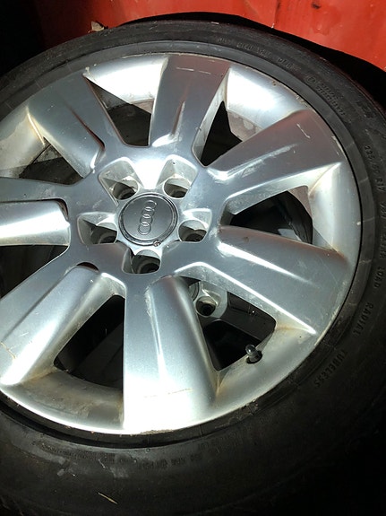 Audi OEM alut 5x112 kesä 225/50-17 hyvät h.350e
