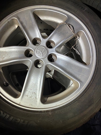 Toyota oem alut 5x100 kesä 205/55-16 hyvät h.250e