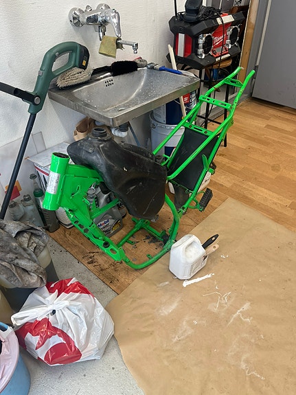 Gilera runko ja tankki