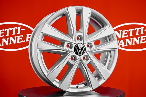 ALKUPERÄINEN VOLKSWAGEN 6.5x17" 5x120 ET60 Ø65.1 HINTA 4KPL