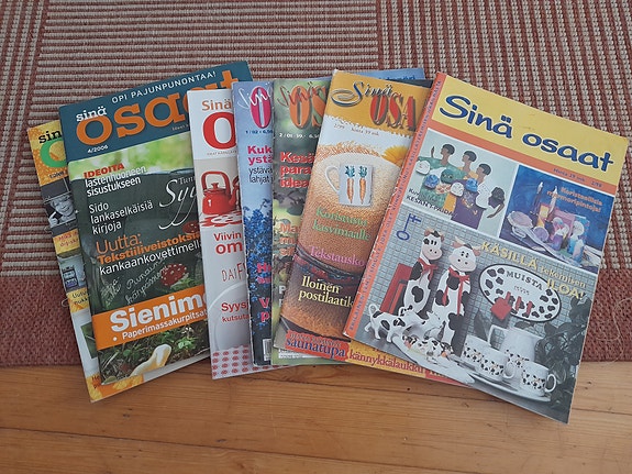 Sinä osaat Askartelulehtiä 7 kpl