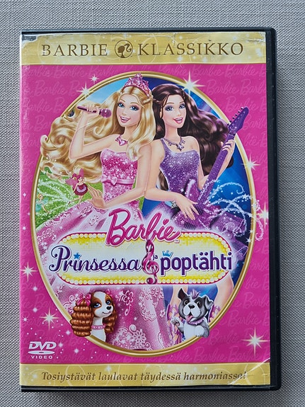 DVD Barbie Prinsessa ja poptähti