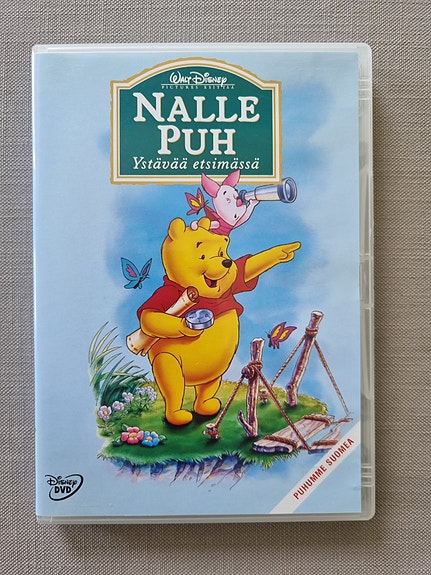 DVD Nalle Puh Ystävää etsimässä