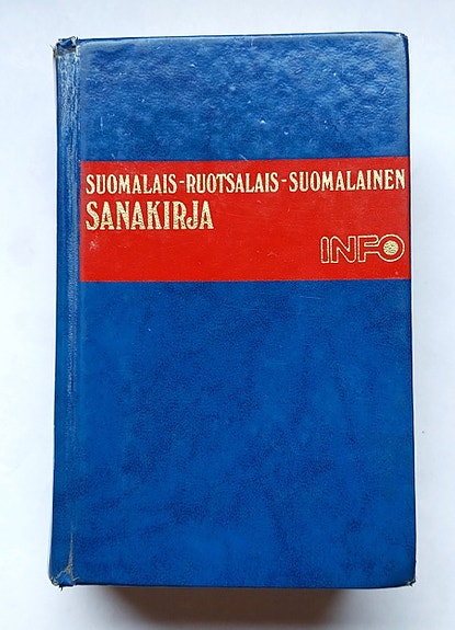 Suomi-ruotsi-suomi sanakirja