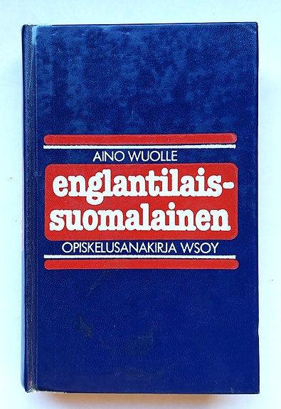 Englanti-suomi Suomi-englanti opiskelusanakirjat WSOY