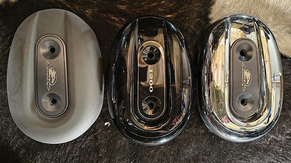 Harley Sportster ilmaputsarin kopat