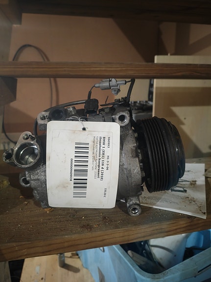 Ilmastoinnin kompressori bmw!
