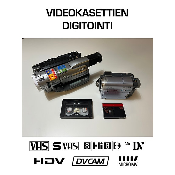 Videokasettien digitointi