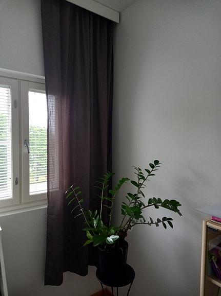 Ruskea verho 225x140cm