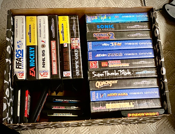 Sega Mega Drive pelejä