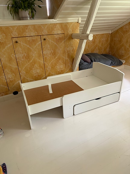 Jatkettava kotimainen lastensänky 105-195 cm Nyytti