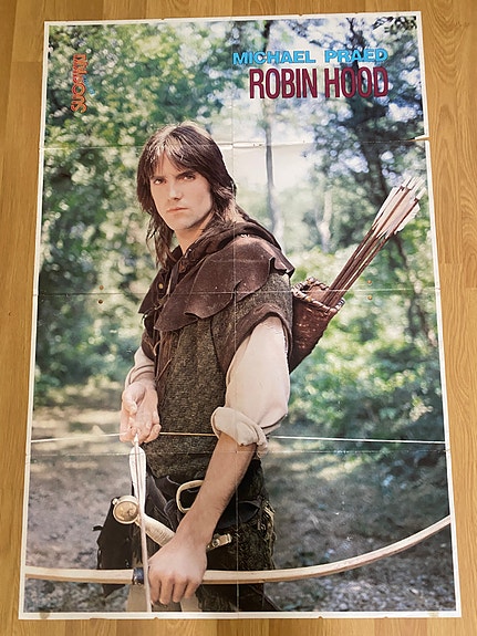 Robin Hood juliste ( pari eri ) ja sarjakuva