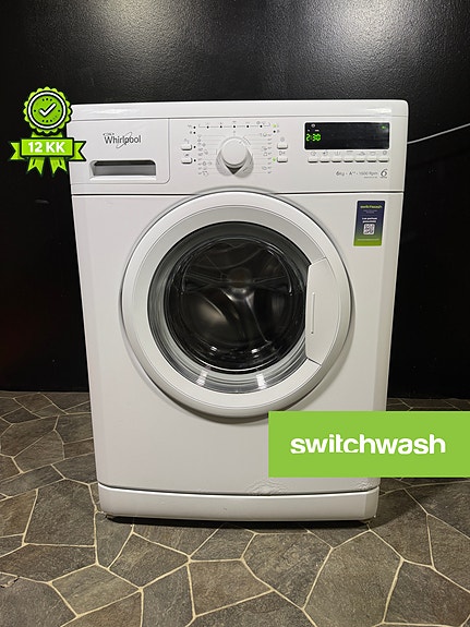 Whirlpool 6kg pesukone 1600rpm A+++
