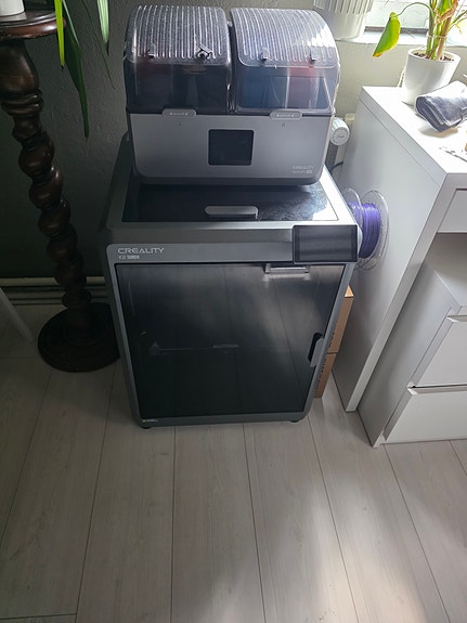 K2 plus 3d printteri