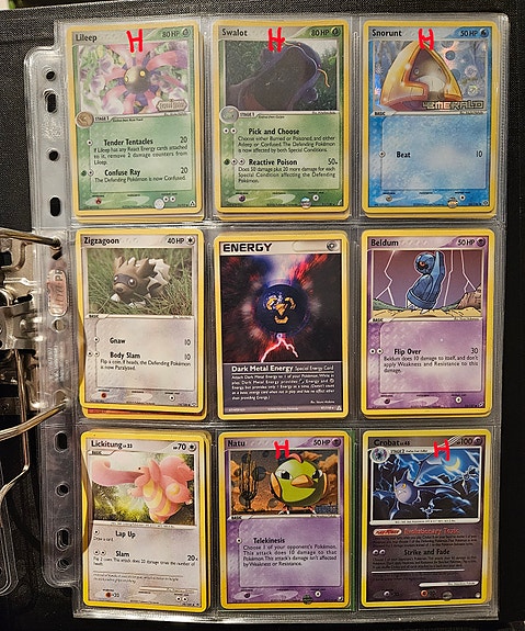 Pokemon TCG pelikortteja