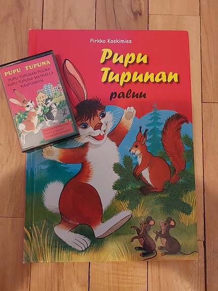 Pupu Tupuna kirja ja satukasetti, Vantaa/Imatra/posti