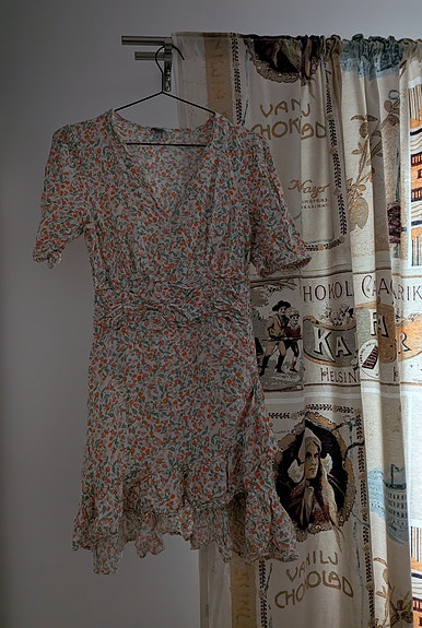 Vintage kukkamekko L