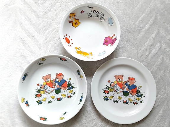 Lasten lautaset, 3 kpl