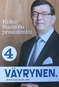Väyrynen Paavo postikortti